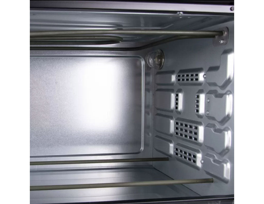 Нарушена опаковка: Готварска печка с два стъклокерамични котлона ZEPHYR ZP 1441 B38IR, 38 л, Клас А, Конвекция, Infrared, Черна