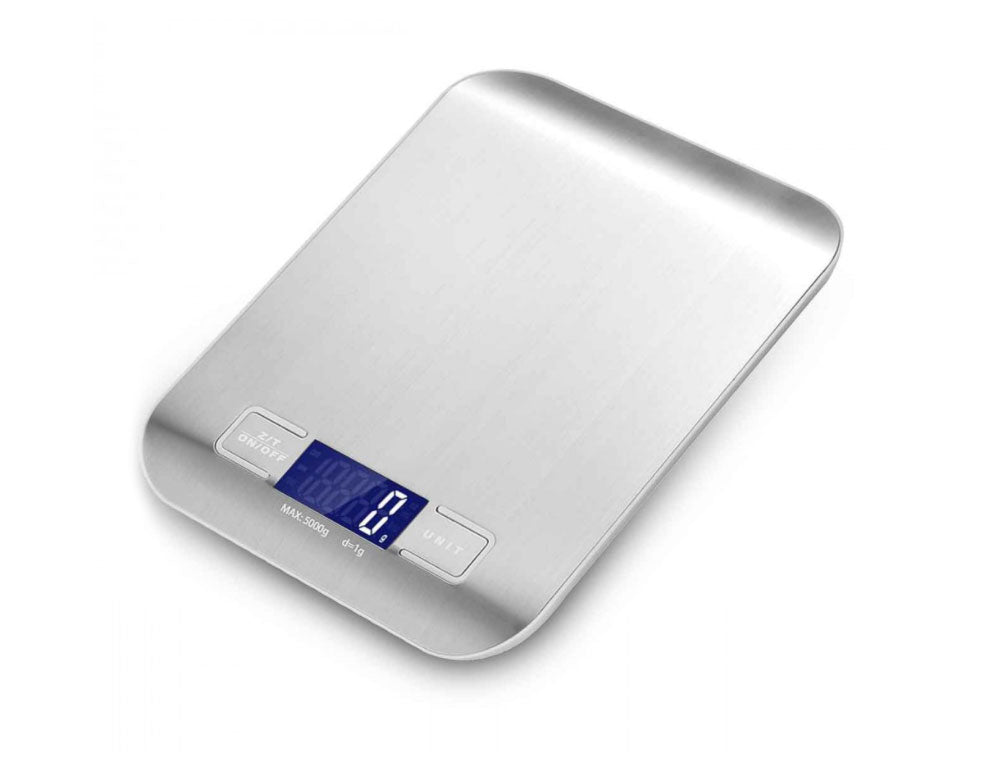 Cyfrowa waga kuchenna SAPIR SP 1651 N, 5 kg, ekran LCD, kolor srebrny