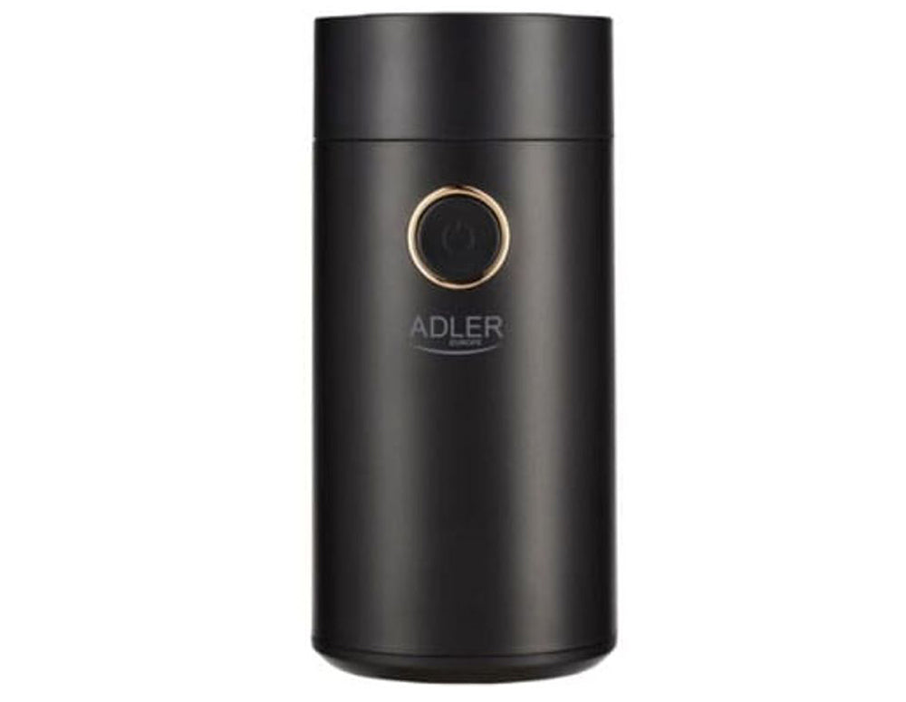 Кафемелачка ADLER AD 4446BG, 150W, 75 гр, Прозрачен капак, Защита, Черен