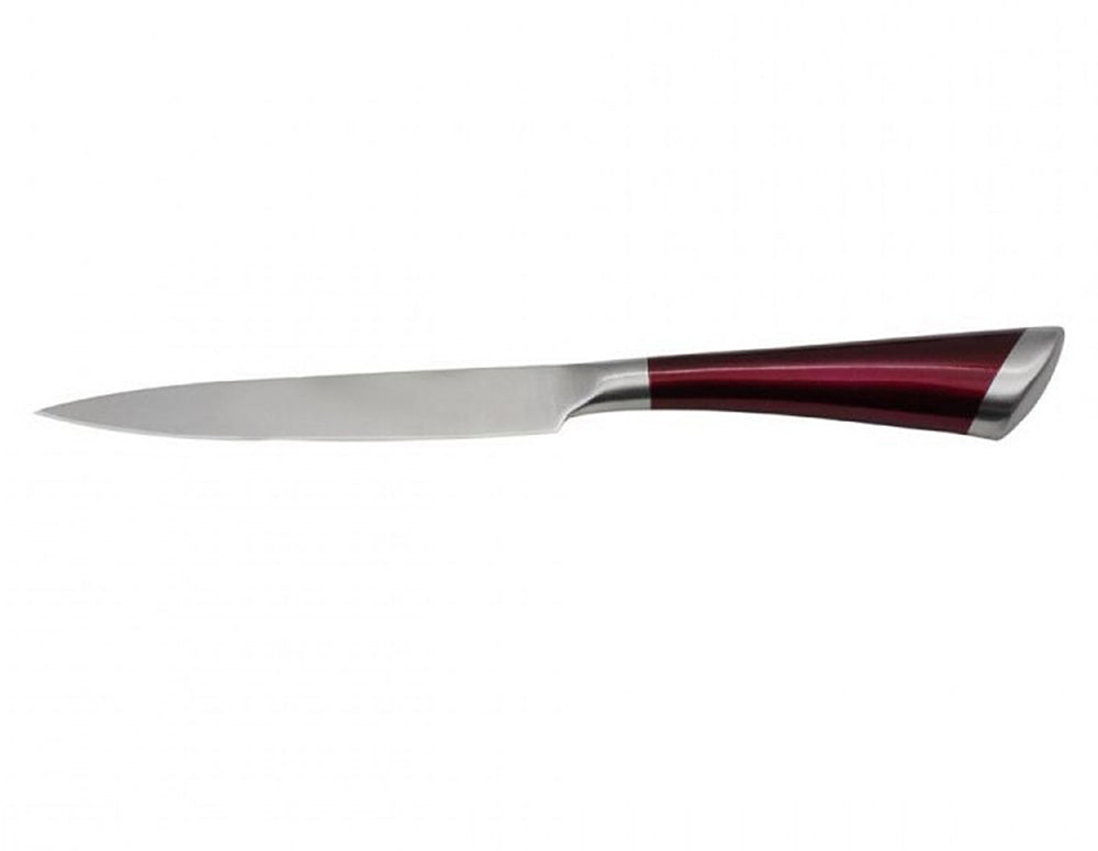 Универсален нож ZEPHYR ZP 1633 PU, 12.7 см, Неръждаема стомана, Червен